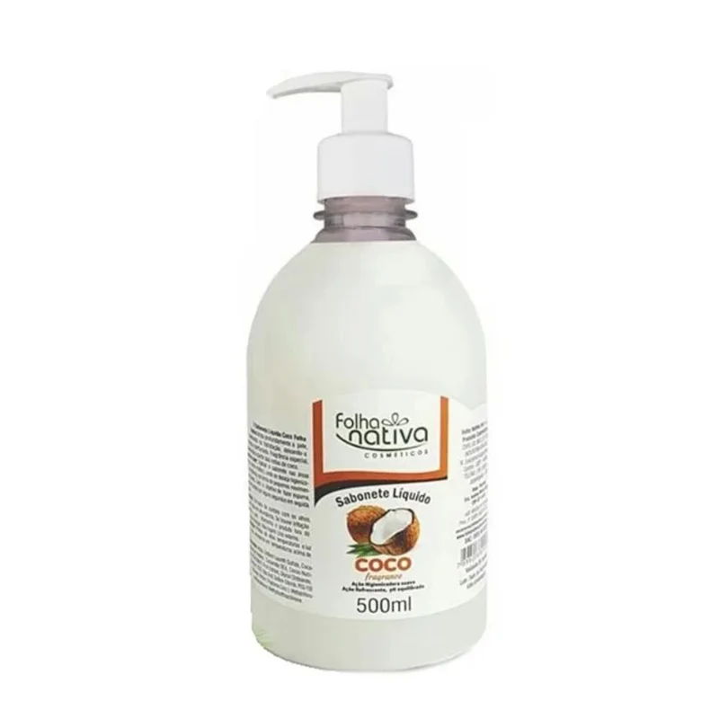 Sabonete Líquido Folha Nativa Coco 500 ml