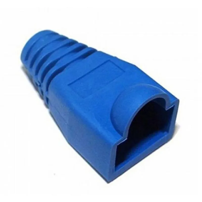 Kit Capa Para Conector Rj45 Azul