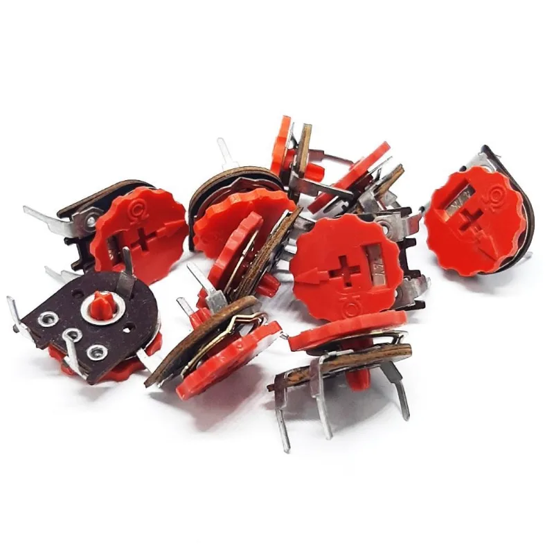 Kit Trimpot Com Botão Horizontal 47k