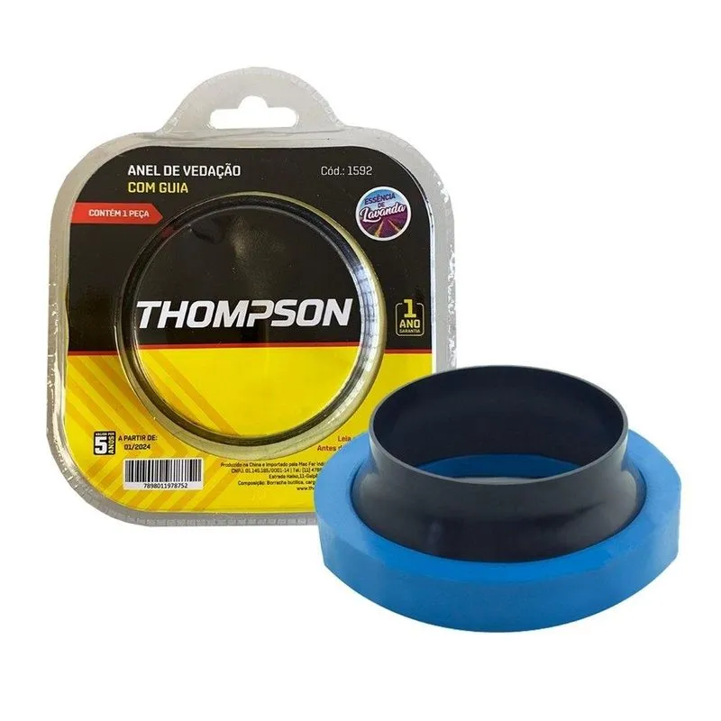 Anel Vedação Thompson Para Vaso Sanitário Com Guia