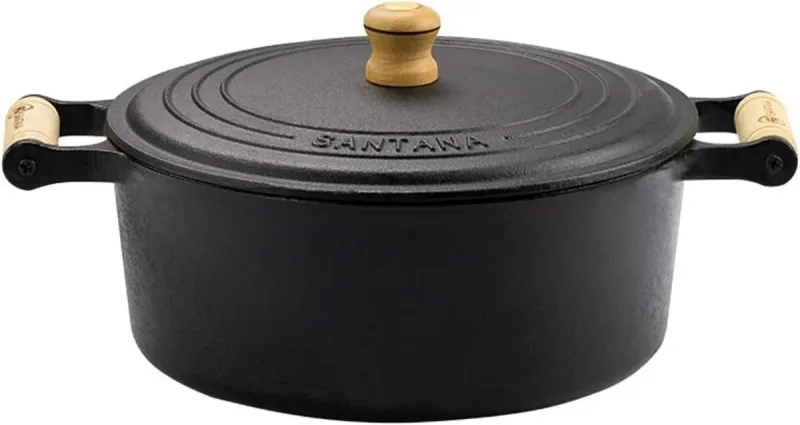 Caçarola de Ferro Santana Nº 30 8 Litros com Alças