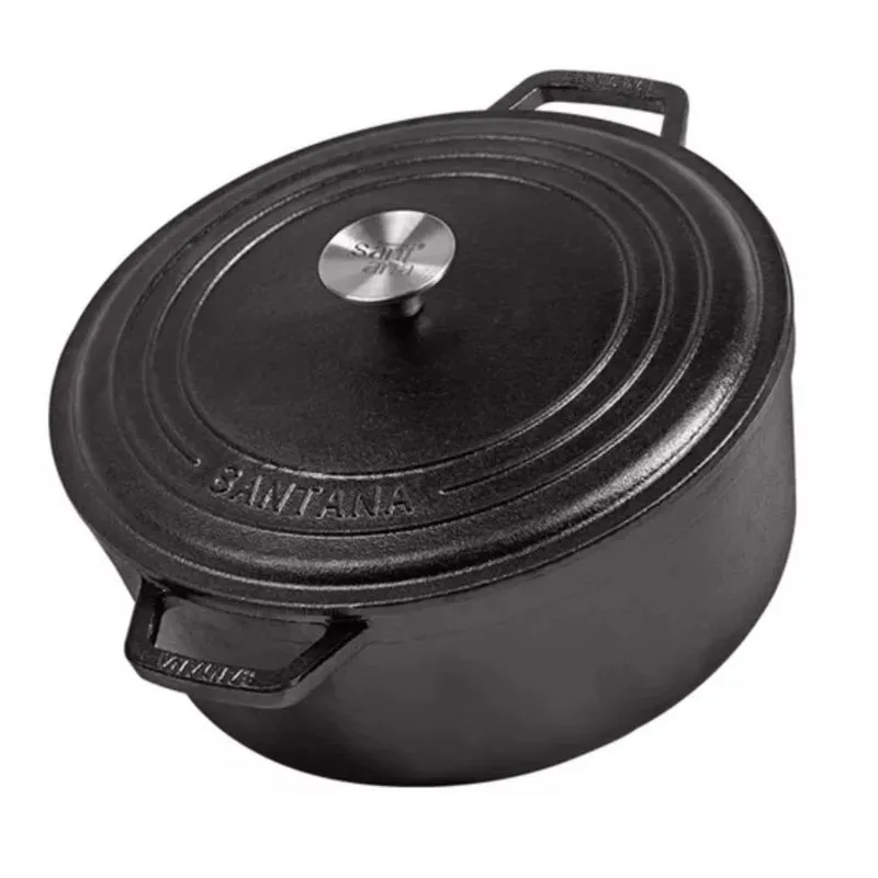 Caçarola Neo Com Alça E Tampa De Ferro 2,6Litro 22cm Santana