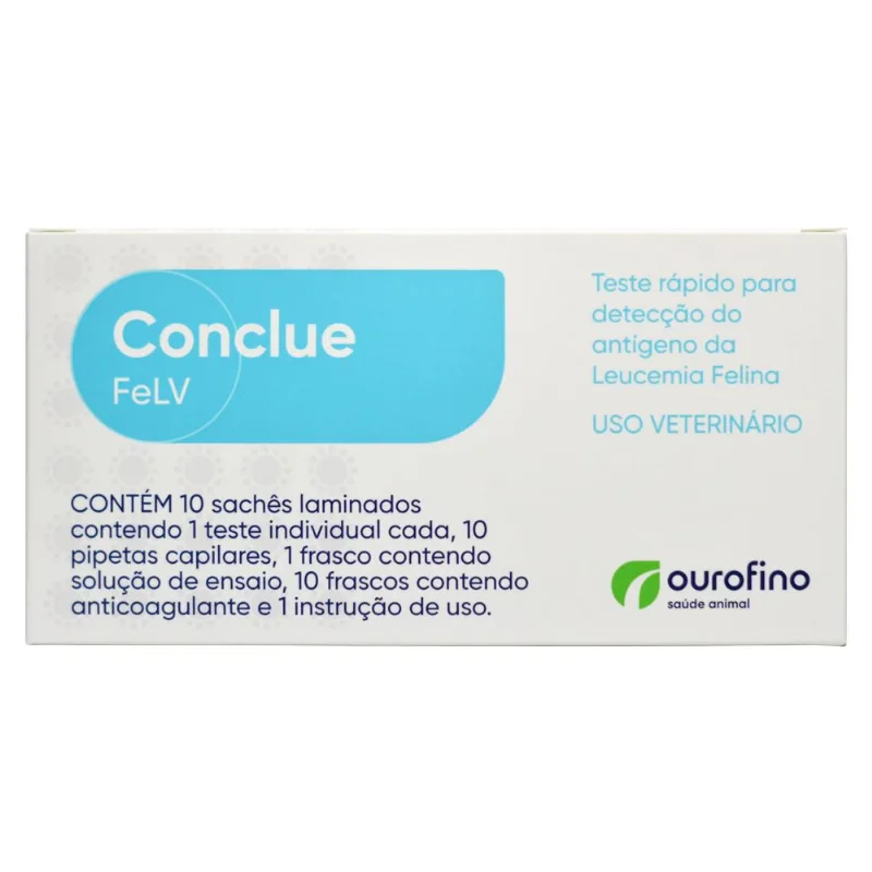 Conclue Felv Teste Rápido 10 Unid