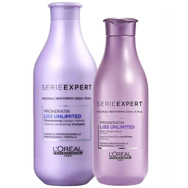 Loreal Kit Liss Unlimited Pequeno Duo