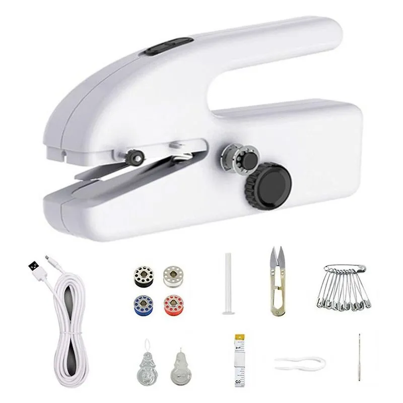 Handheld Mini Sewing Machine, Two Dear For Clothing