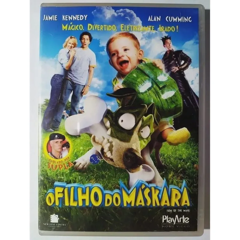 O filho do maskara dvd original lacrado