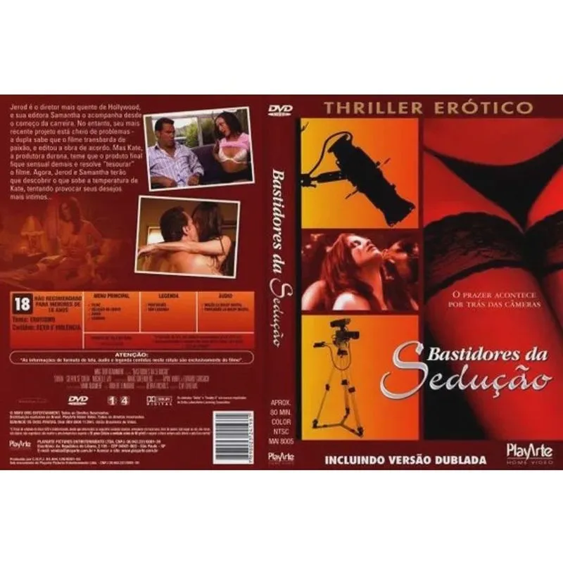 Bastidores da seducao dvd original lacrado