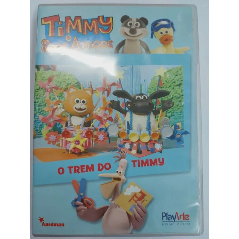 Timmy e seus amigos o trem do timmy dvd original lacrado