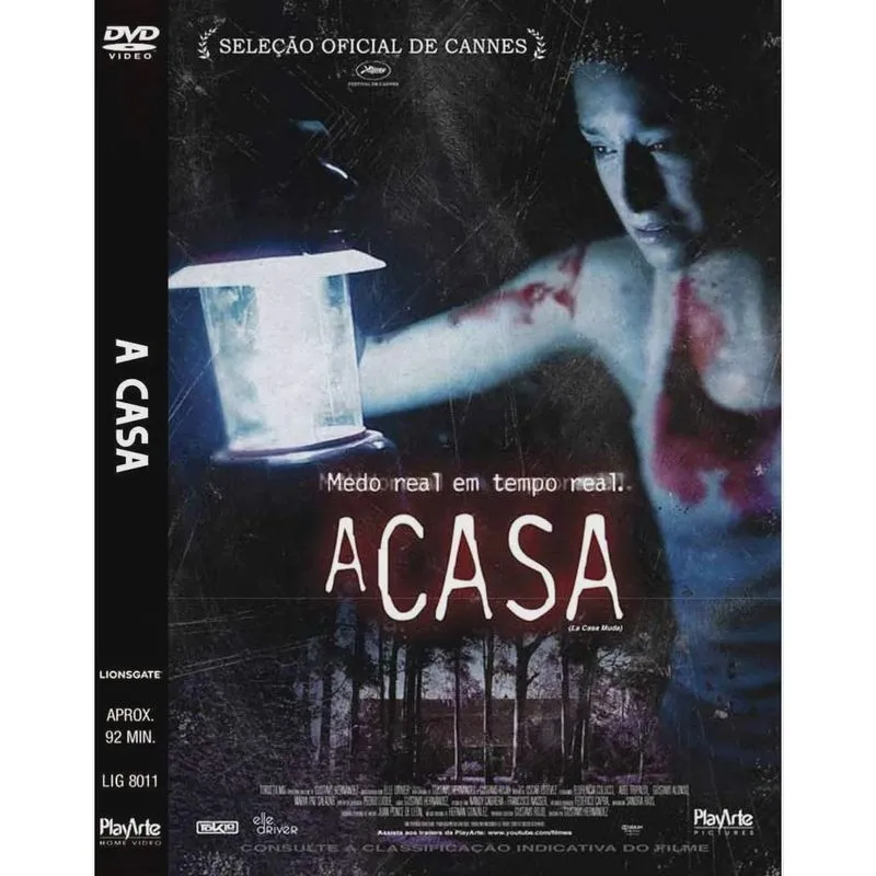 A Casa medo real em tempo real dvd original lacrado