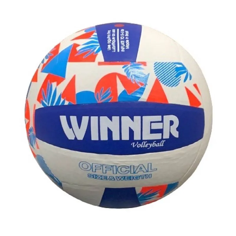 Bola Volleyball Winner Sintetica Oficial - Azul e Laranja