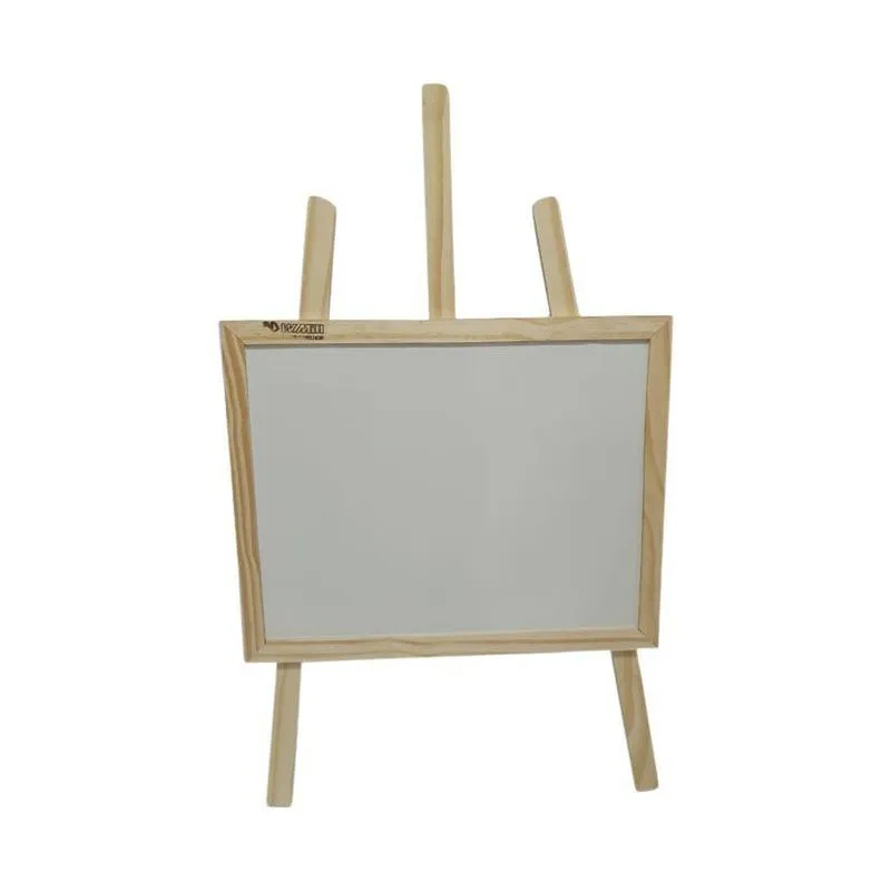 Cavalete Infantil Lousa Branco 50x40 Em Madeira W Mill Cavalete Infantil Lousa Branco 50x40 Em Madeira W Mill