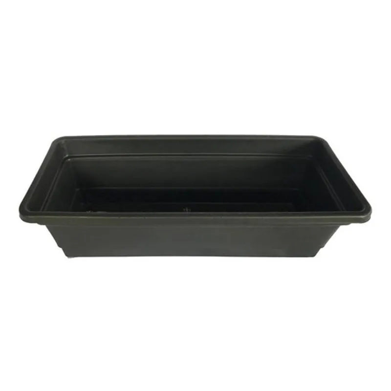 10 Jardineira Floreira 45 Cm Preta Promoção Últimas Unidades