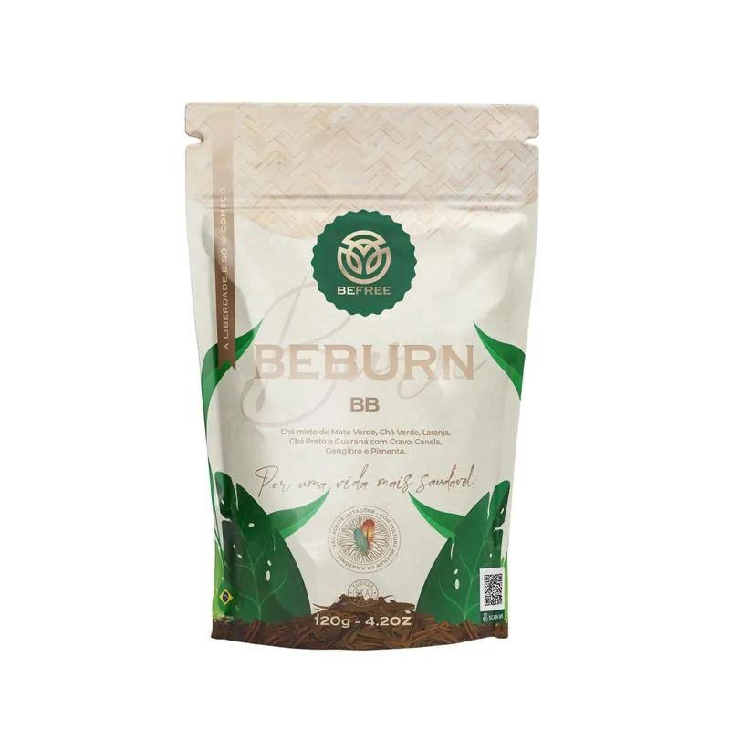 Be Burn Chá Misto De Ervas E Especiarias 120g