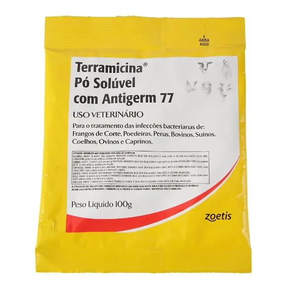 TERRAMICINA PO SOLUVEL 100GR