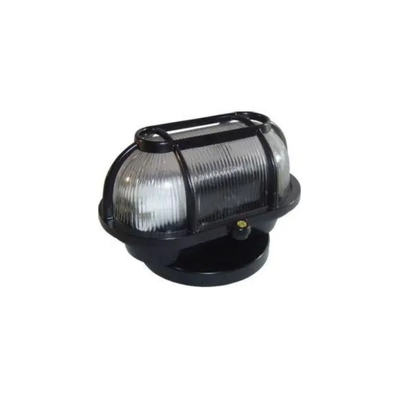 Luminaria Tartaruga Alumínio E-27 60W Preto Fm