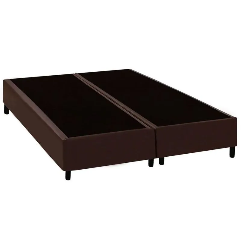 Cama Box Base Universal King Courano Brown (193x203x20) - Costa Rica