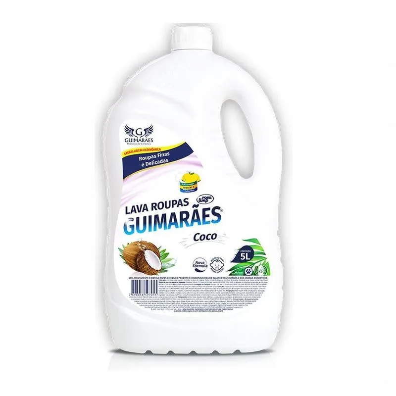 Lava Roupa Guimarães 5l Coco