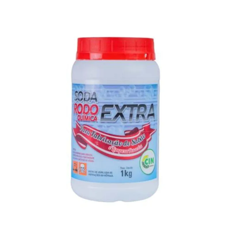 Soda Cáustica Extra 1kg Para Fabricação De Sabão - Removedor De Incrustações