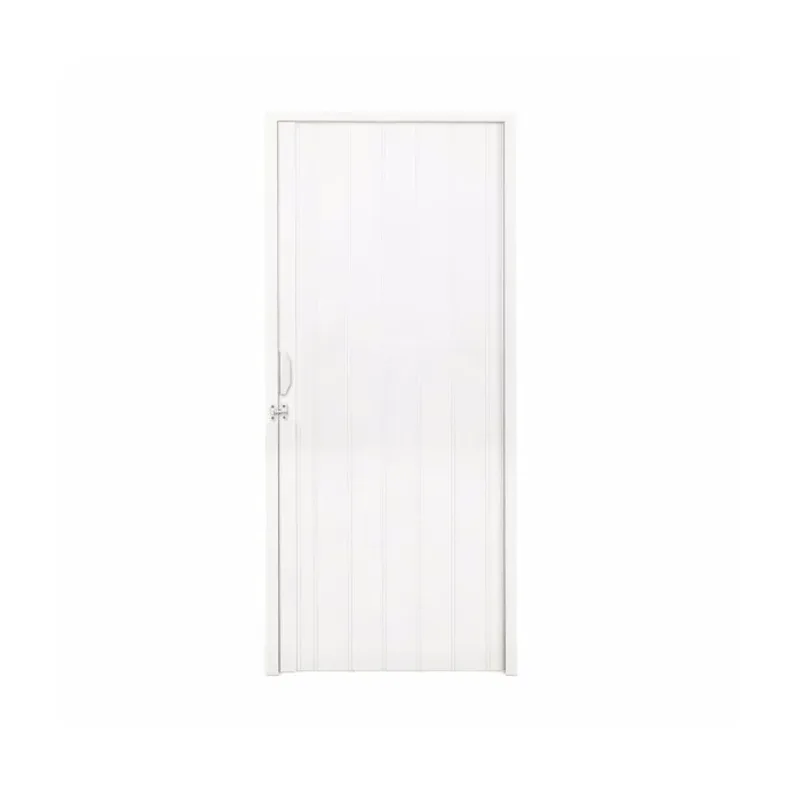 Porta Sanfonada PVC 210x090 Cinza POLIFORT PORTA SANFONADA 90X210 POLIFORT BRANCO