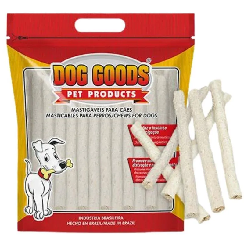 Osso Palitinho Pet Tamanho 5X8 Sabor Natural 1Kg Para Cães