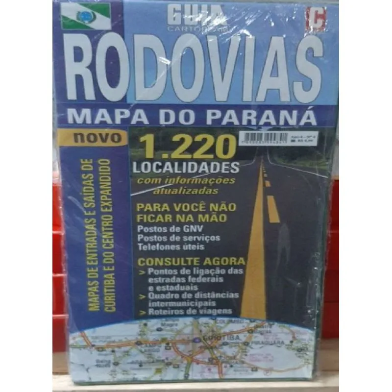 Guia Cartoplam Rodovias: Mapa Do Paraná
