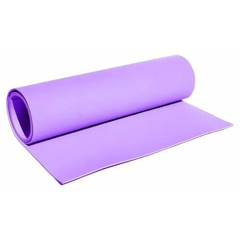 Tapete Colchonete Eva Funcional Lilas Para Yoga Fitness