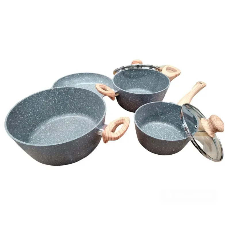 Jogo de Panelas Cookware Set - 21 Peças - Conjunto de Panelas de Aço Inoxidável - Alta Durabilidade para sua Cozinha!-Cookware Set-Prime Home Decor-Prime Home Decor