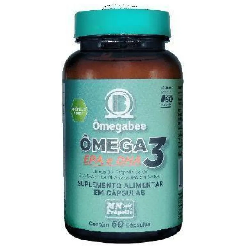 Ômega 3 Ômegabee Mn Food 60 Cápsulas
