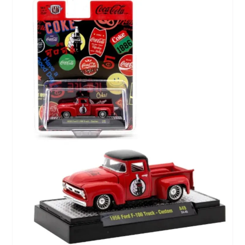Ford F100 Truck 1956 Coca Cola 1/64 M2 Machines 52500-A49H