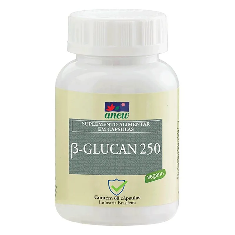 B-Glucan 250 60 Cápsulas Vegetarianas - Anew