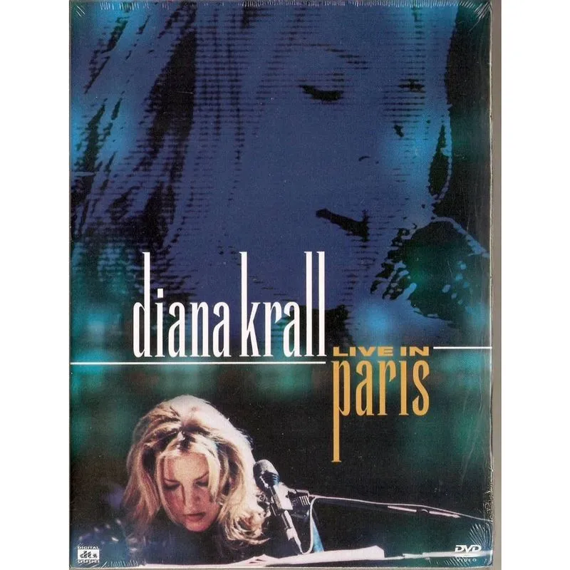Dvd Diana Krall - Live In Paris ( Music Pac )