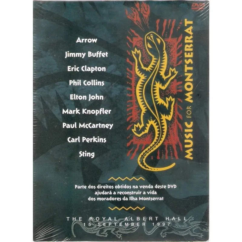 Dvd Music For Montserrat - Digipack