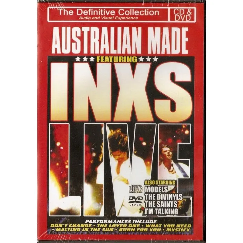 Dvd + Cd Australian Made - Inxs Live