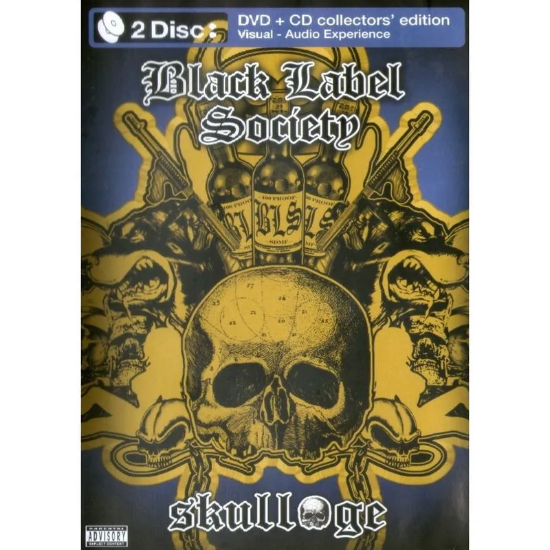 Dvd + Cd Black Label Society - Skullage