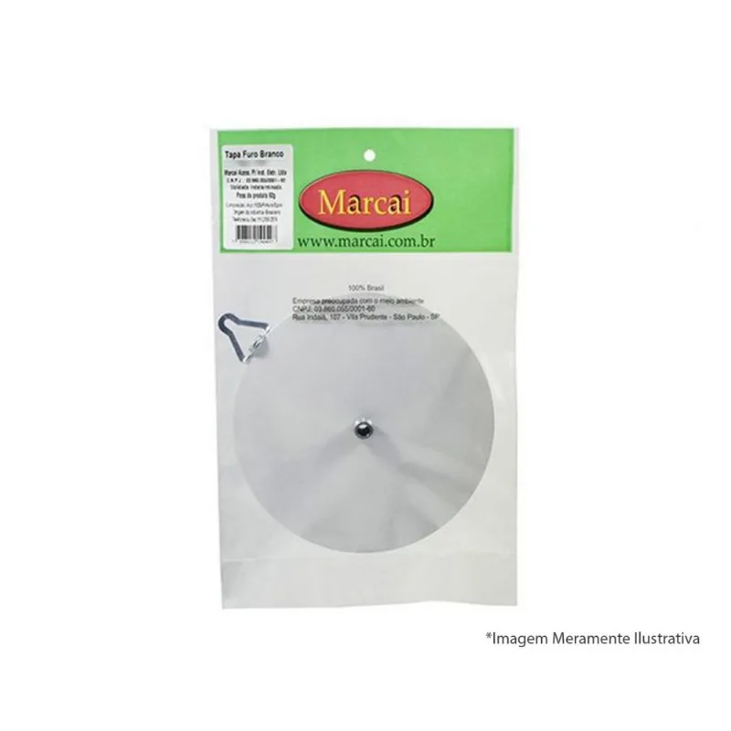 Tapa Furo Preto 140Mm Tfp