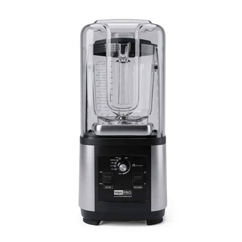 Liquidificador Alta Rotação 2 Litros Com Abafador De Ruídos Blender Marcpro Bl.6.202 220v Marchesoni