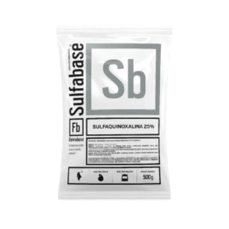 Sulfabase Sulfaquinoxalina Coccidiose Aves 500g