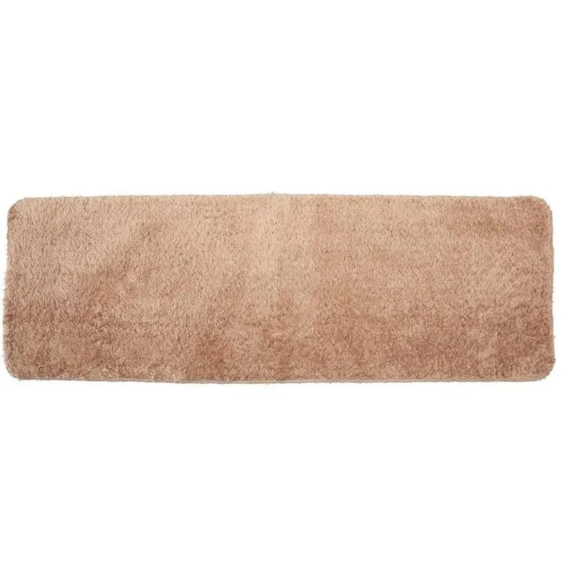 Tapete Passadeira 40cm X120cm Antiderrapante Decoração Bege