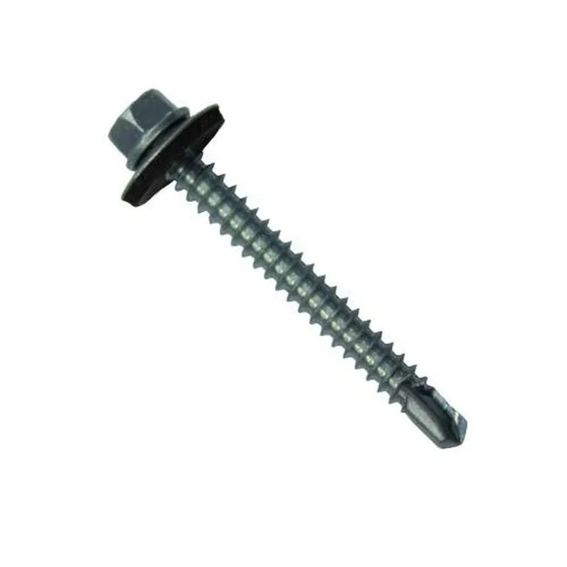 Parafuso Auto Brocante Com Vedação 26001 5.5 X 2'' Para Fixação De Chapas Dtools