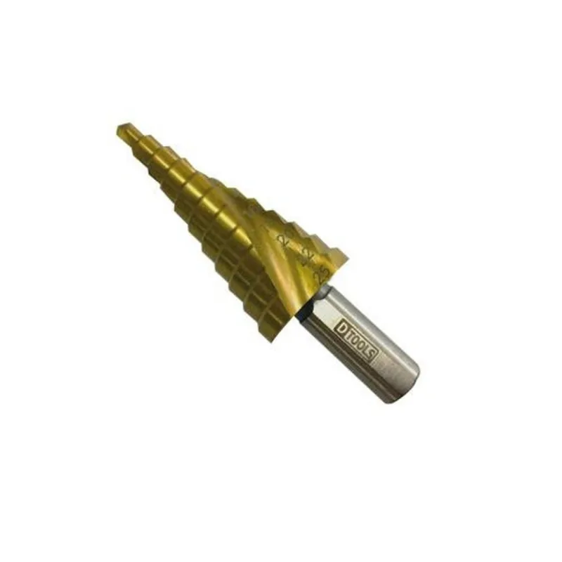 Broca Escalonada Cone 4 a 25mm - DTOOLS - Ideal para Metal e Madeira - Dtools