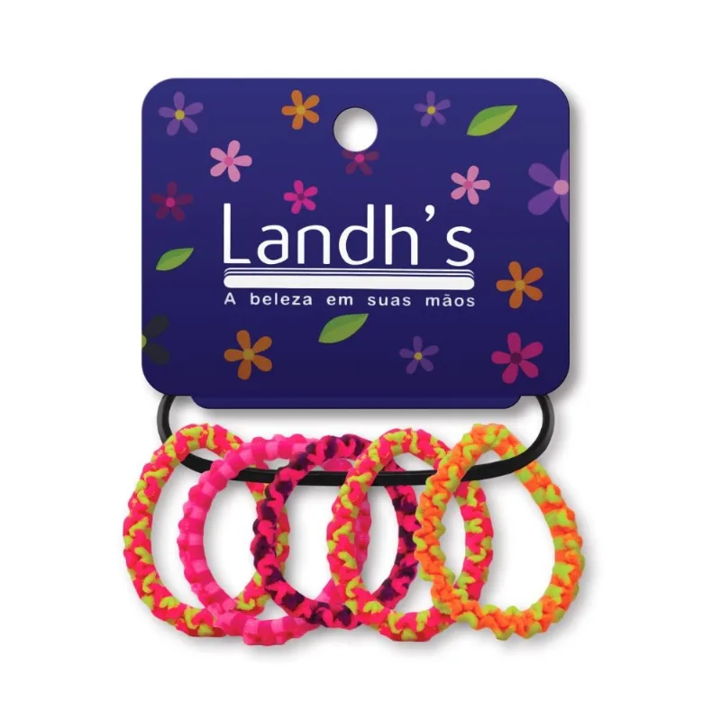 Elástico Landhs Kids Bicolor 6 unidades ELASTICO LANDHS KIDS BICOLOR C/6