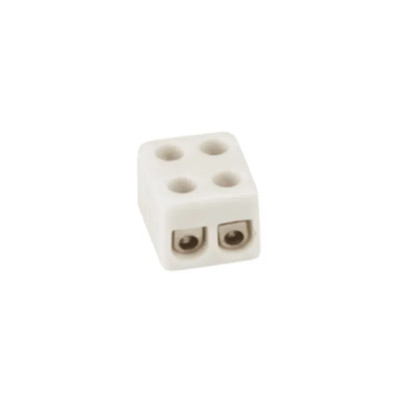 Dado De Porcelana 02 Bornes 6Mm2 302 Sindal