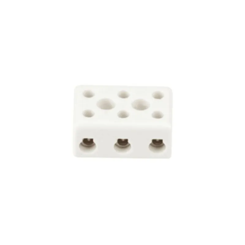 Dado De Porcelana 03 Bornes 16Mm2 3503 Sindal