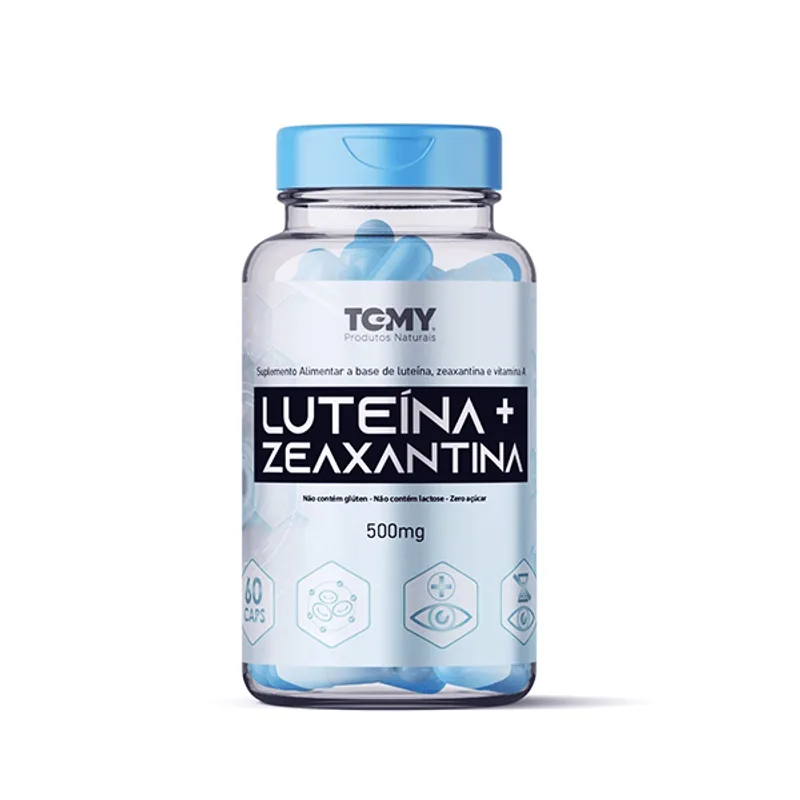 LUTEÍNA + ZEAXANTINA 500MG 60 CÁPSULAS