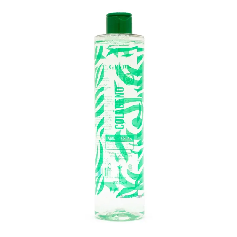 Água Micelar Colágeno 300ml Glow Makeup