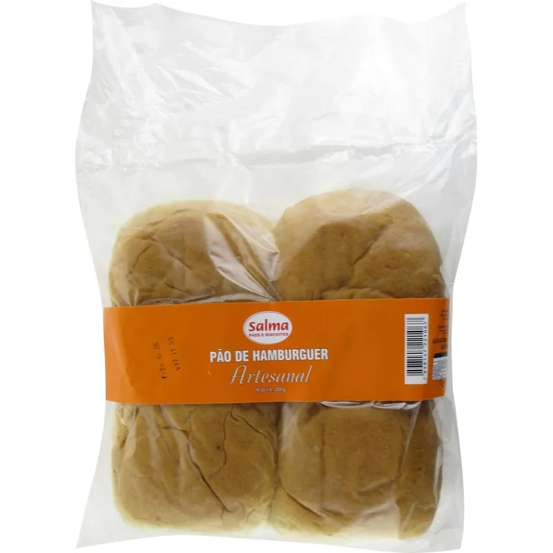 Pão para Hambúrguer Salma 200g