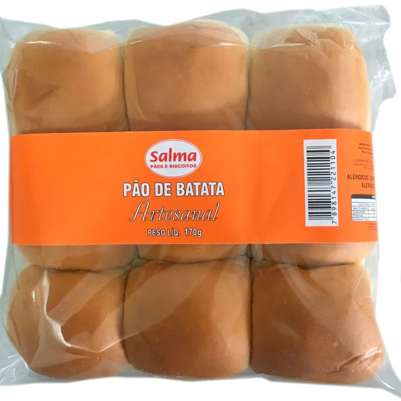 Pão de Batata Salma 170g