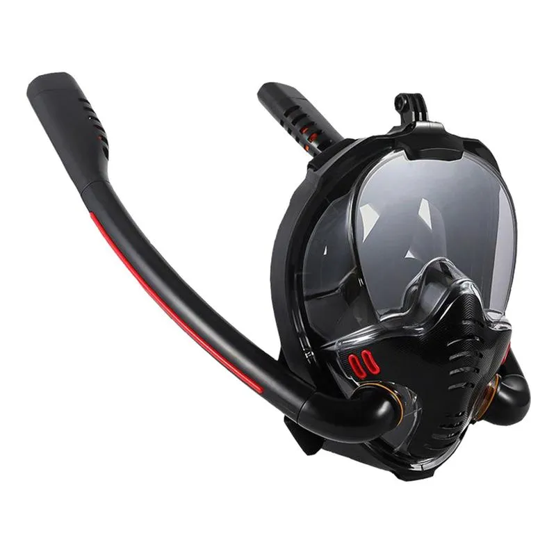 Máscara De Snorkel Mergulho De Mergulho De Mergulho Com 180 Mergulhos