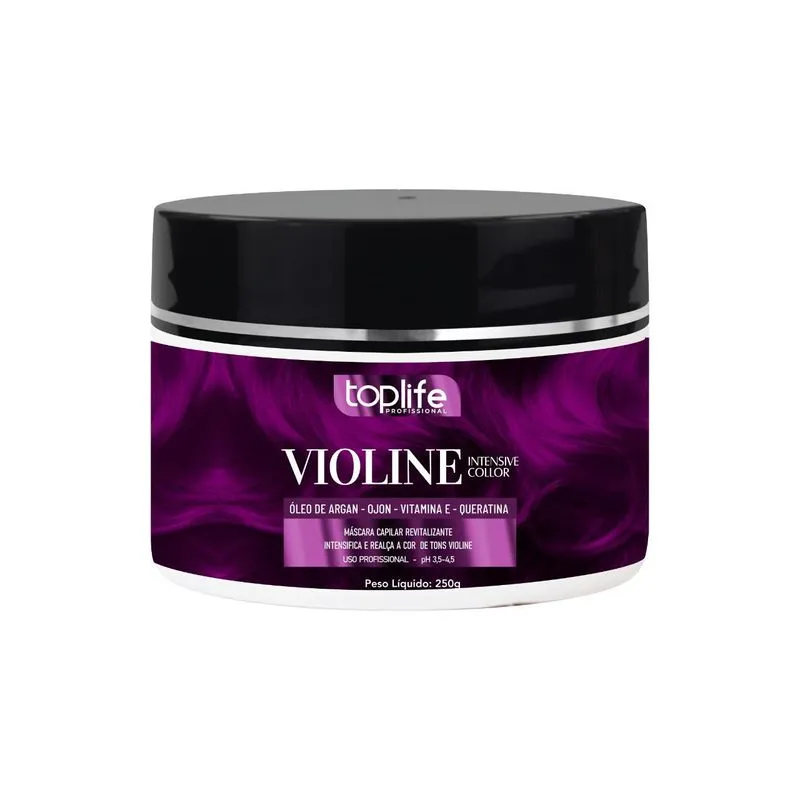 Máscara Matizadora Tonalizante Violine 250g Toplife