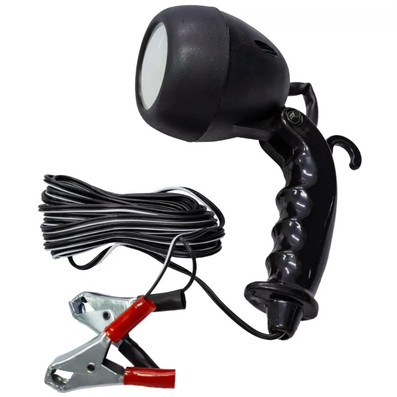 Pendente de Luz com Lâmpada Dicróica Led 12 Volts 5W Com Garra de Bateria - Autopoli - AP101 - Autopoli